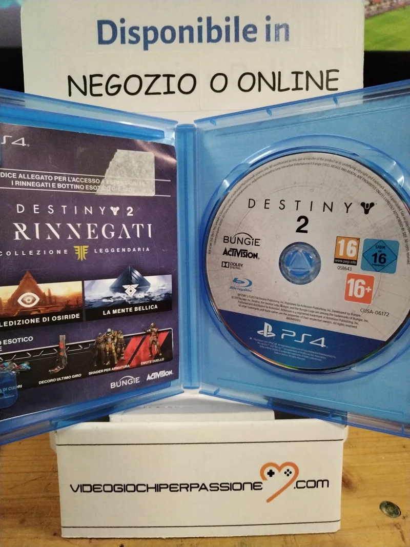 Destiny 2 I Rinnegati Collezione Leggendaria Playstation 4 (usato)(versione ita.)