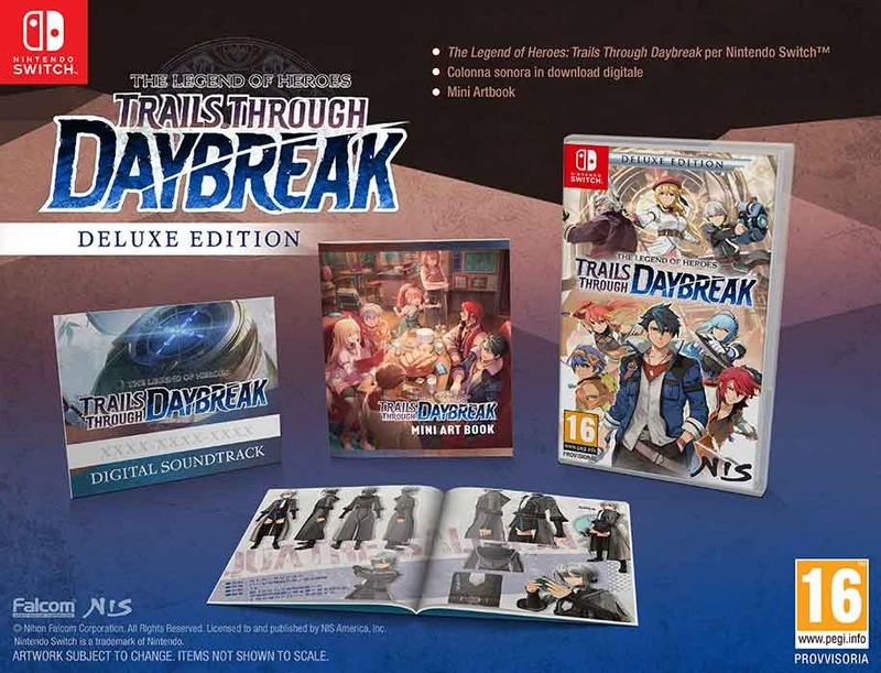 The Legend of Heroes Trails Through Daybreak Deluxe Edition Nintendo Switch Edizione ITA.