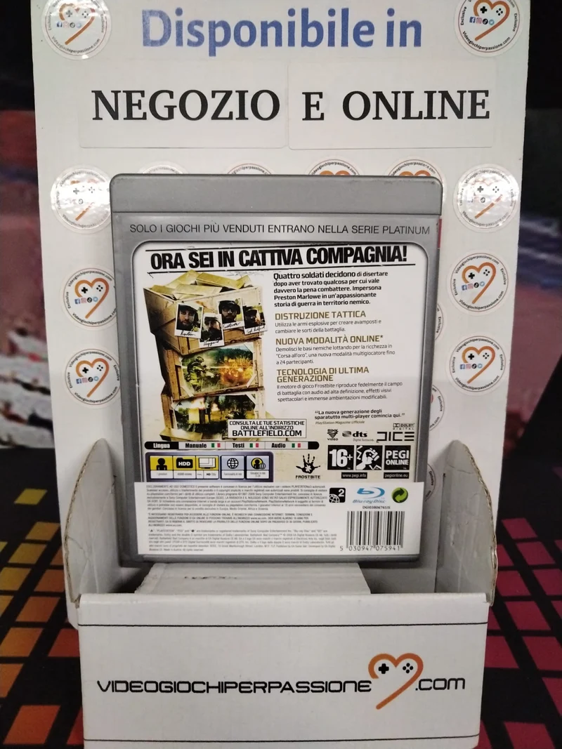 Battlefield: Bad Company PlayStation 3 (usato garantito)(versione italiana)