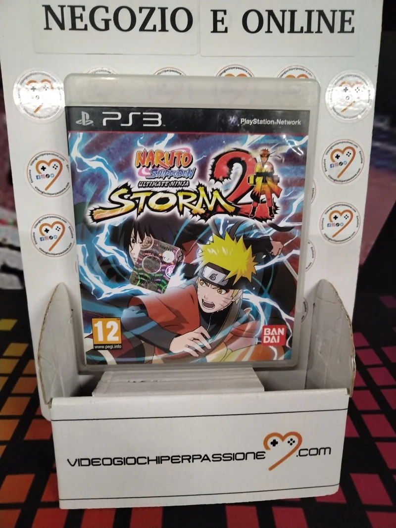 Naruto Ultimate Ninja Storm 2 PS3 (usato )(versione europea)
