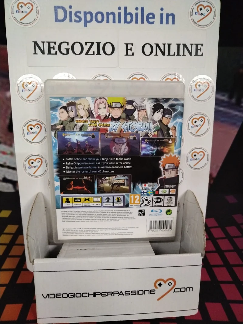 Naruto Ultimate Ninja Storm 2 PS3 (usato )(versione europea)