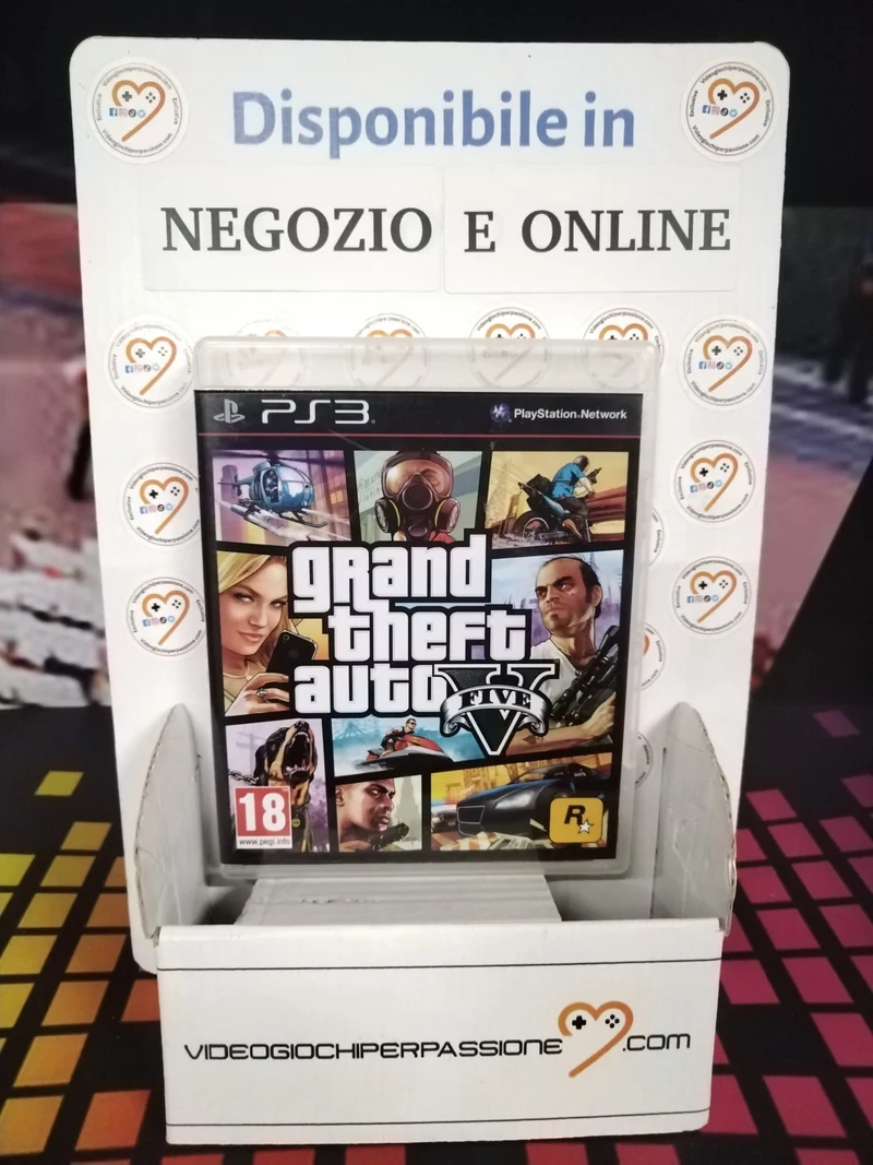Grand Theft Auto V (GTA 5) PS3 (usato garantito)(versione italiana)