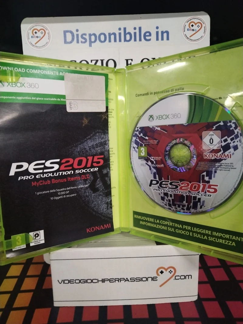 PES 2015 Pro Evolution Soccer 2015 - Day One Edition - XBOX 360 (usato)(ver. ita.)