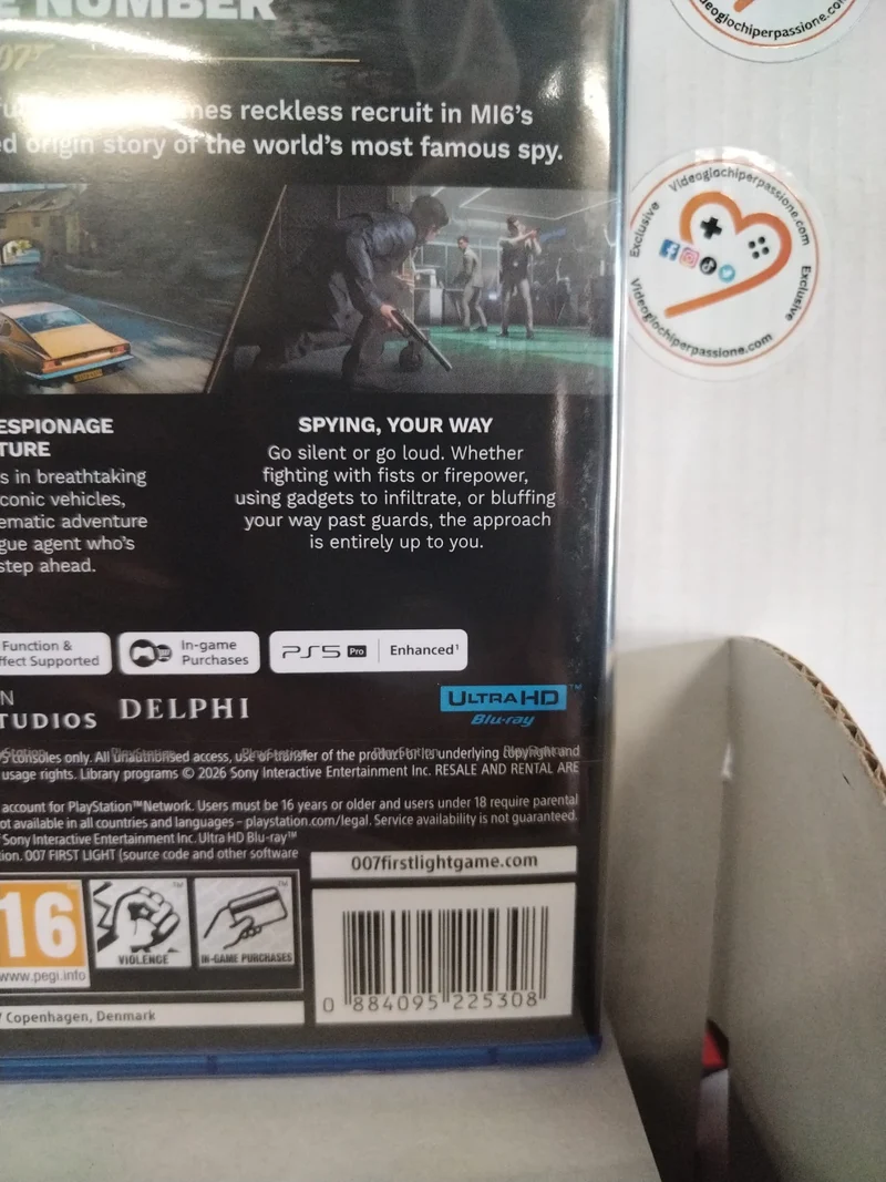 007 First Light Playstation 5 Edizione Europea