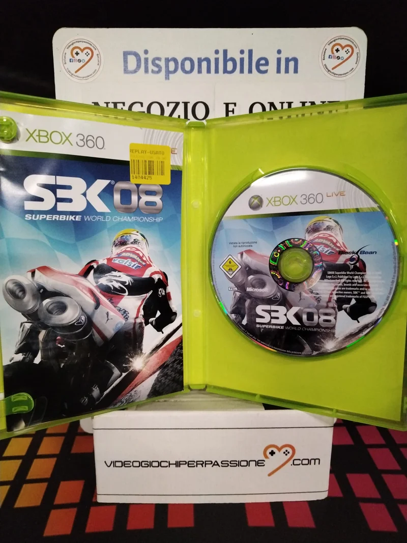 SBK 08 - SuperBike World Championship XBOX 360 (usato)(ver. italiana)