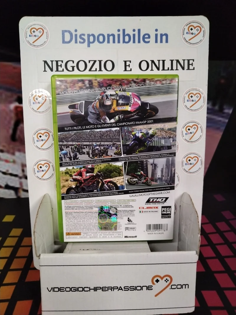 MotoGP 07 XBOX 360 (usato)(ver . italiana)