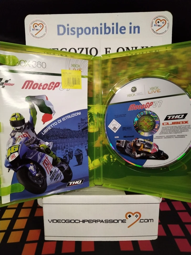 MotoGP 07 XBOX 360 (usato)(ver . italiana)