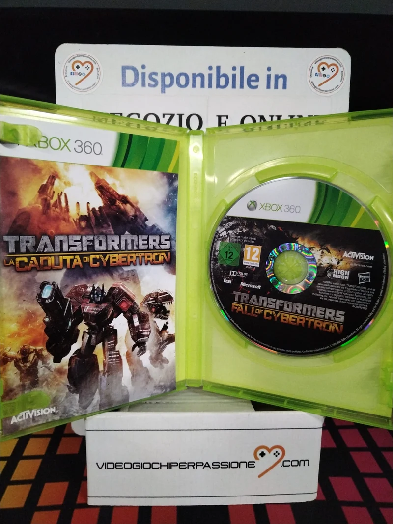 Transformers La Caduta Di Cybertron Xbox 360 (usato garantito)(ver. italiana)
