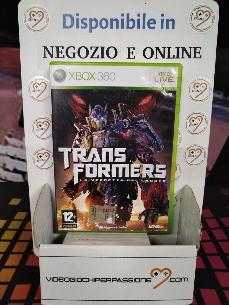 Transformers la vendetta del caduto - Xbox 360 (usato garantito)(versione italiana)
