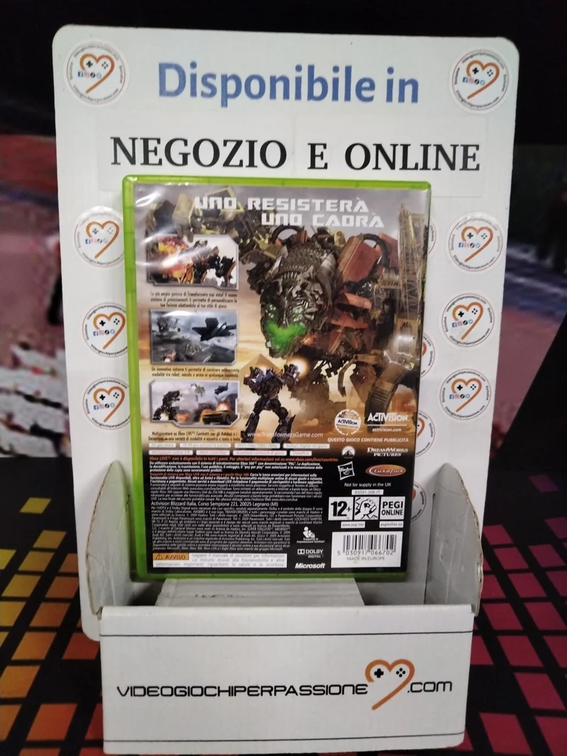 Transformers la vendetta del caduto - Xbox 360 (usato garantito)(versione italiana)