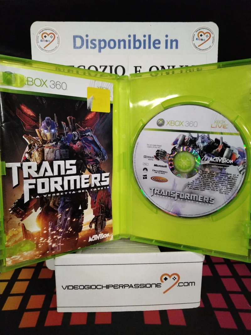 Transformers la vendetta del caduto - Xbox 360 (usato garantito)(versione italiana)