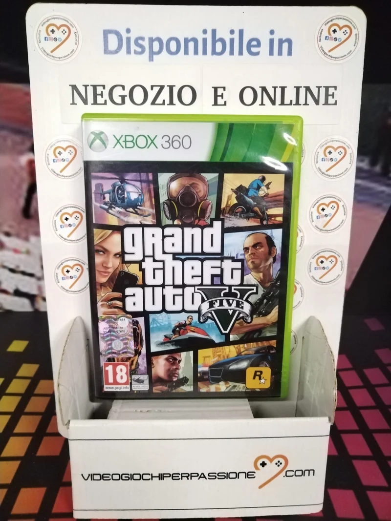 Grand Theft Auto V (GTA 5) - Xbox 360 (usato garantito)(ver. italiana)