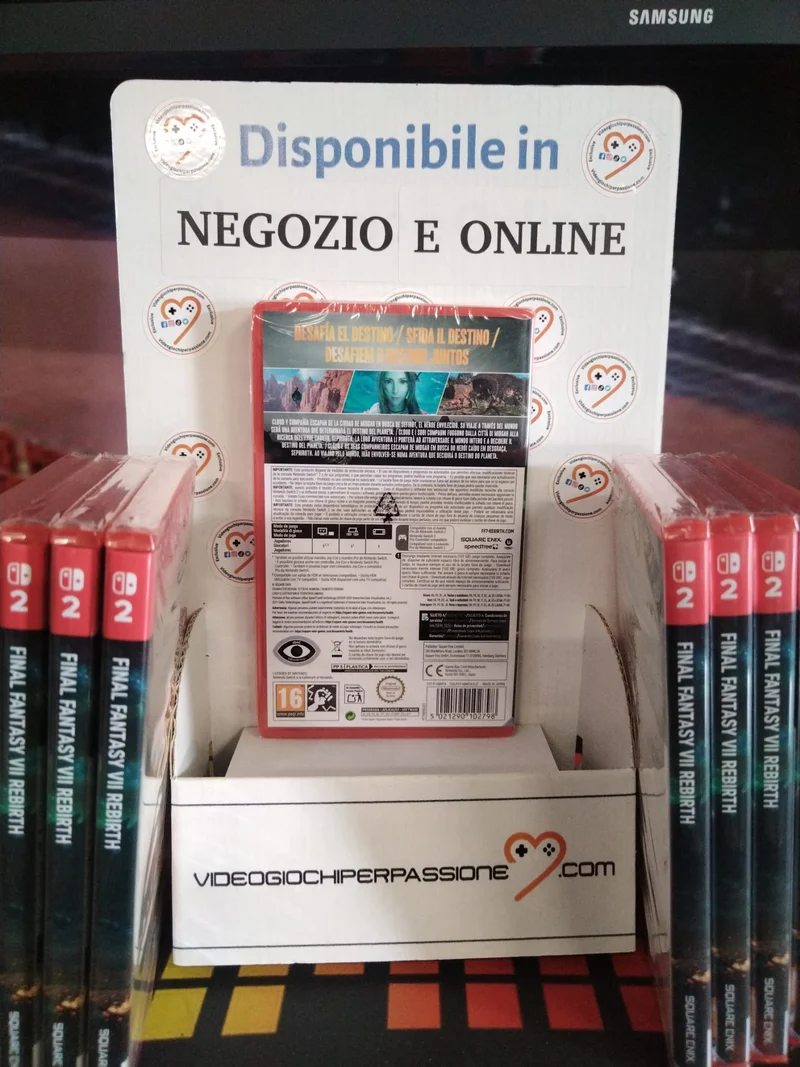 Final Fantasy VII Rebirth Nintendo Switch 2 Edizione Europea