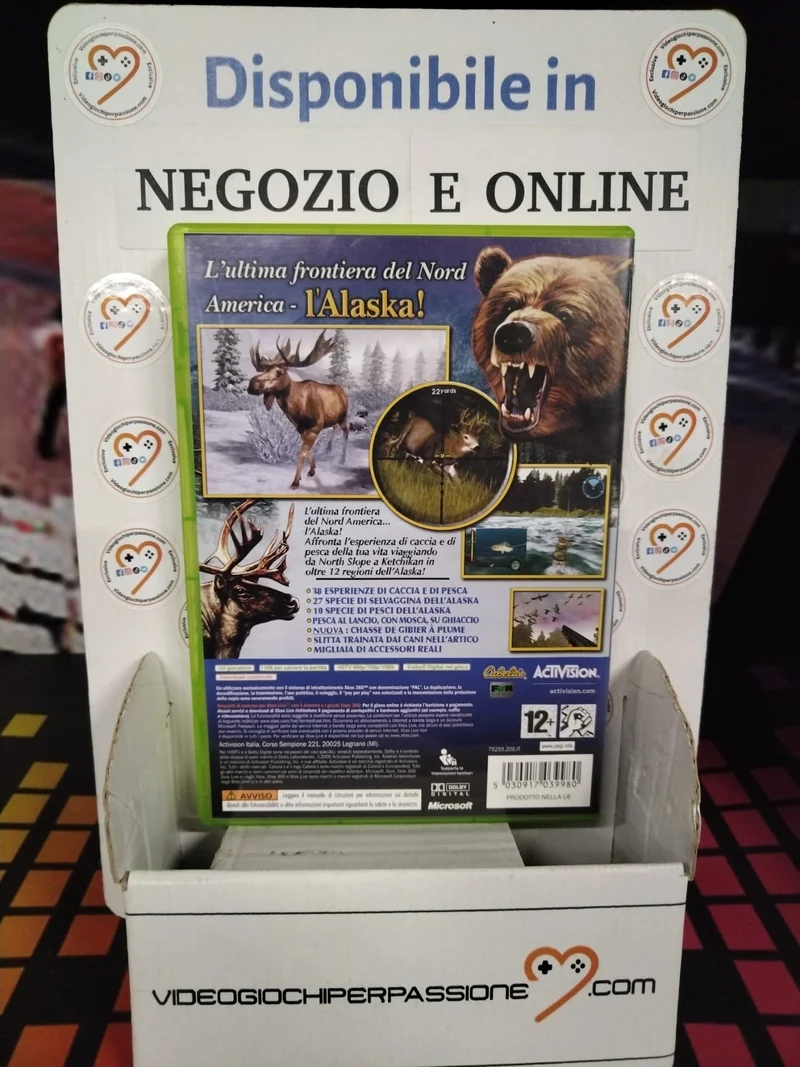 Cabela's Alaskan Adventures Xbox 360 (usato garantito)(versione italiana)