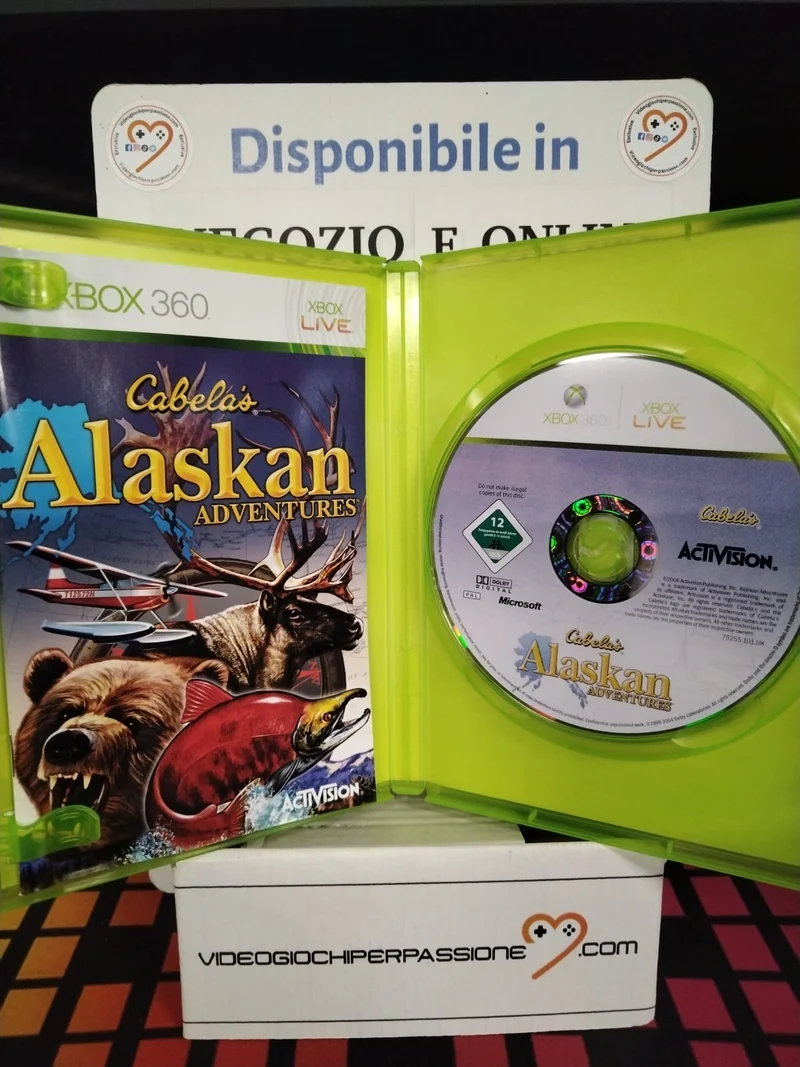 Cabela's Alaskan Adventures Xbox 360 (usato garantito)(versione italiana)