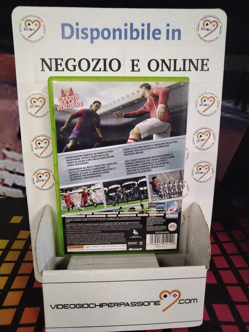 Fifa 07 Xbox 360 (usato garantito)(versione italiana)