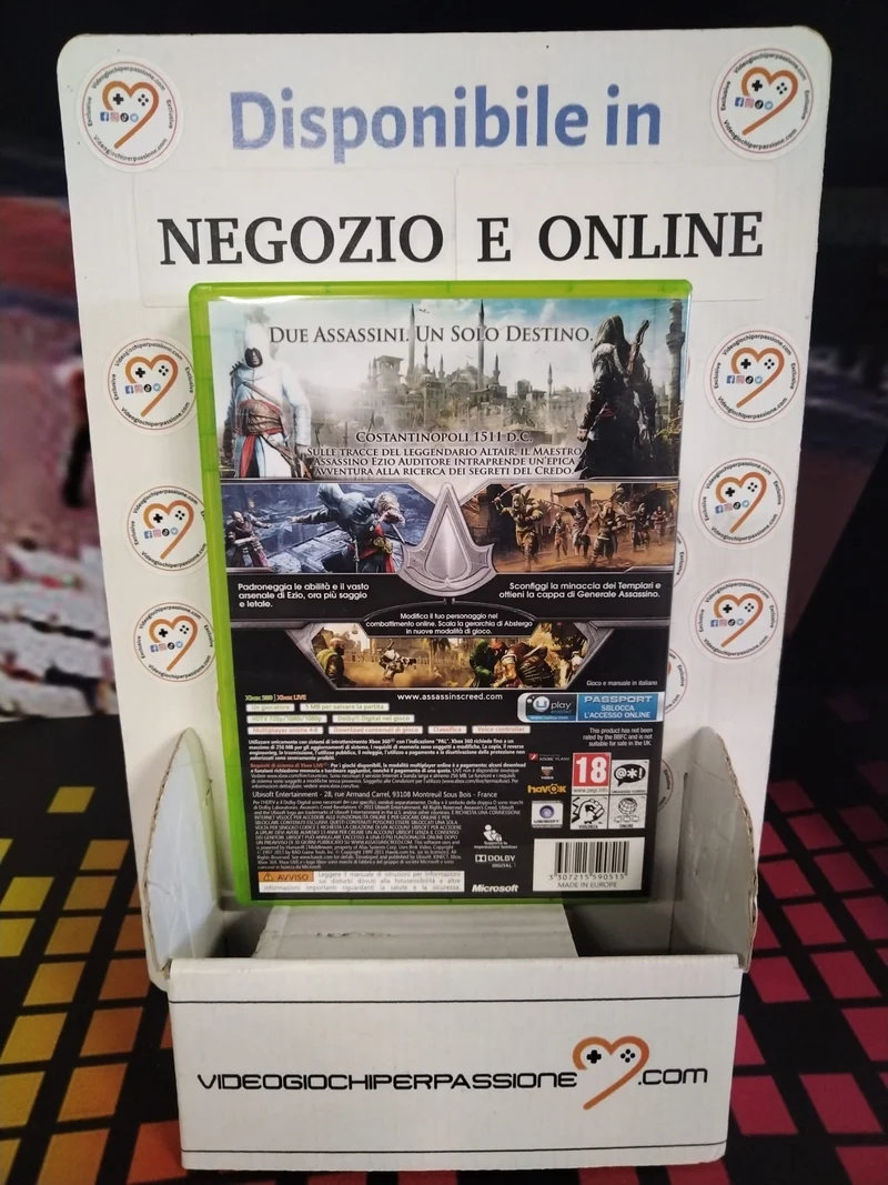 Assassin's Creed: Revelations Xbox 360 (usato garantito)(versione italiana)