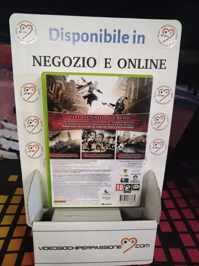 Assassin's Creed II XBOX 360 (usato garantito)(versione italiana)