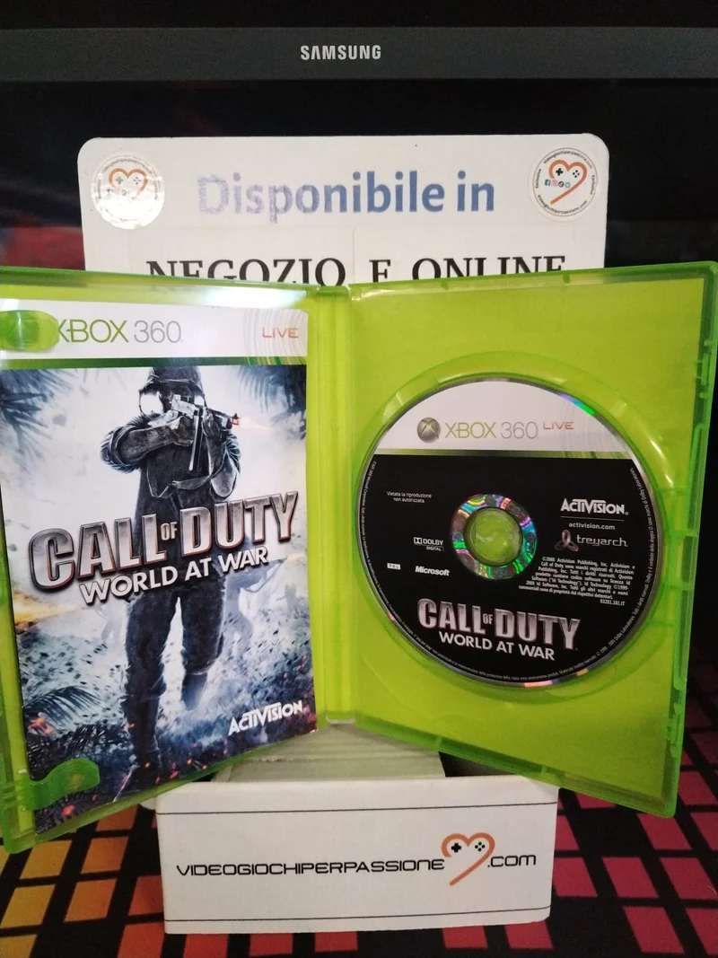 Call of Duty World at War XBOX 360 (usato garantito)(versione italiana)
