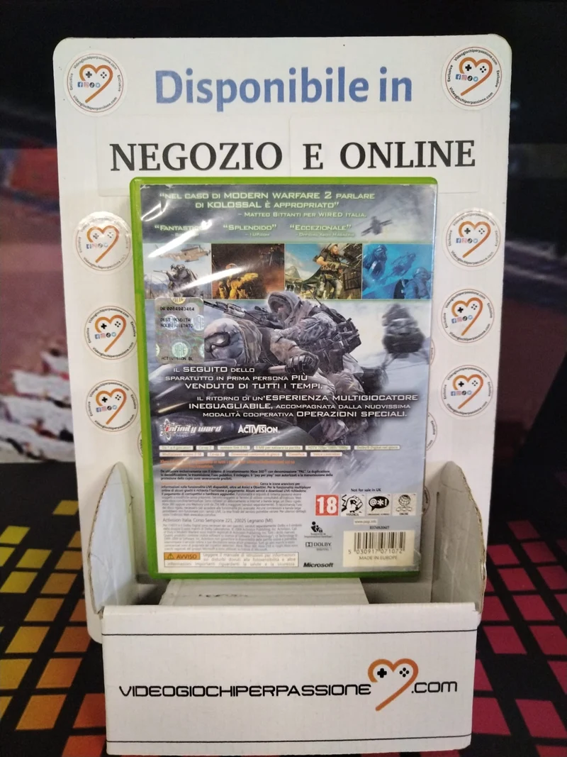 Call of Duty Modern Warfare 2 Xbox 360 (usato garantito)(versione italiana)