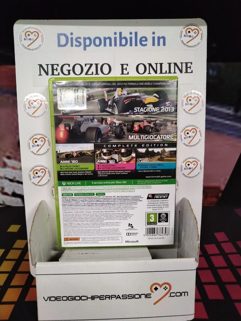 F1 2013: Edizione Completa Xbox 360 (usato)(versione italiana)