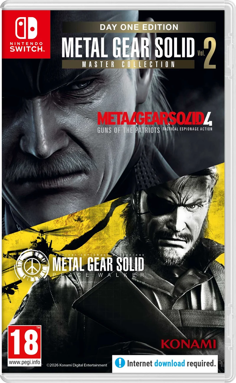 Metal Gear Solid: Master Collection Volume 2 Nintendo Switch Edizione Europea