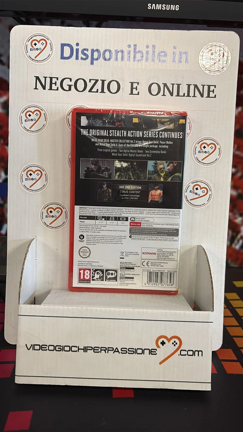 Metal Gear Solid: Master Collection Volume 2 Nintendo Switch 2 Edizione Europea