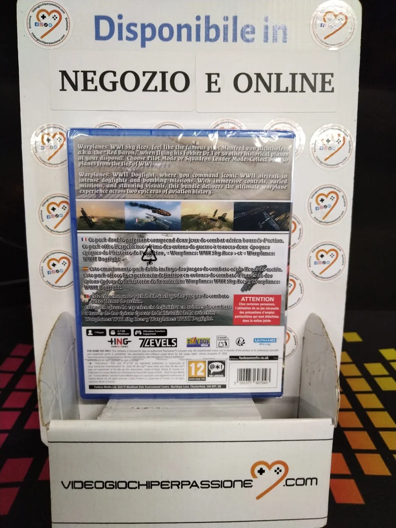 Warplanes WWI Sky Aces + WW2 Dogfight Playstation 5 Edizione Europea