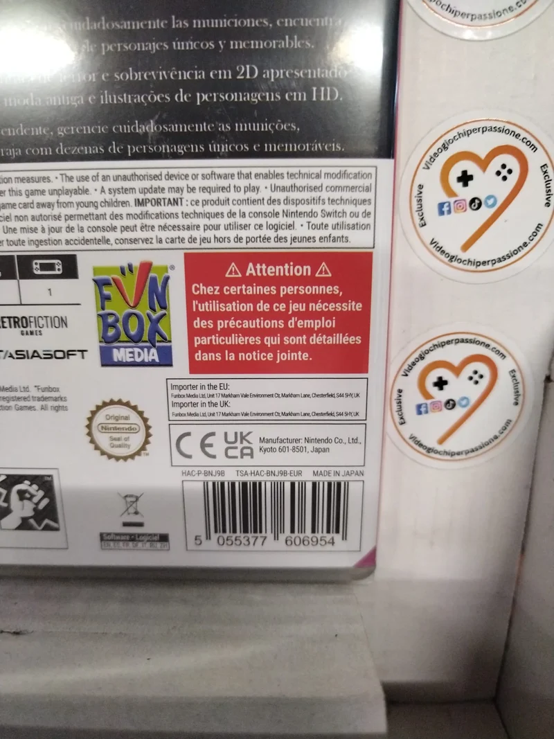 Dead of Darkness Nintendo Switch Edizione Europea