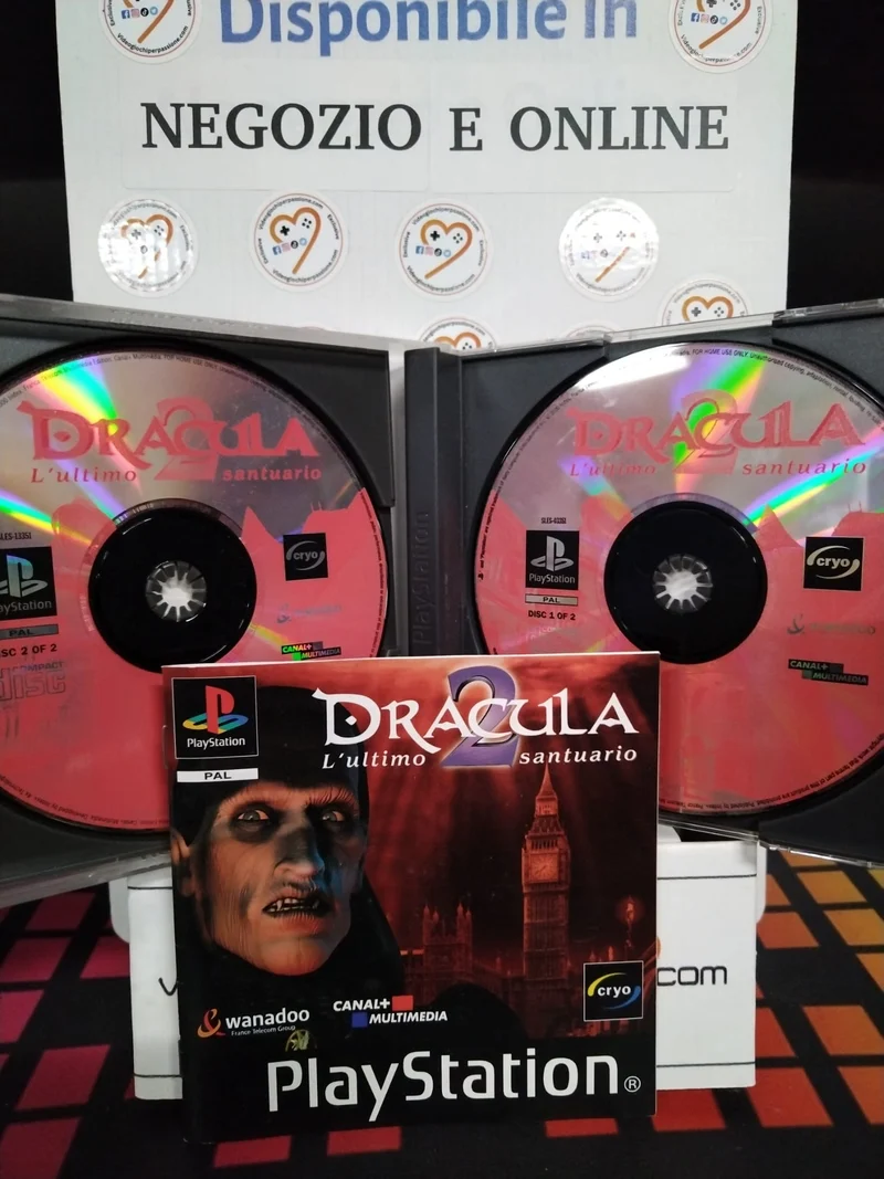 Dracula 2 l'ultimo santuario Playstation 1 (usato garantito)(versione italiana)