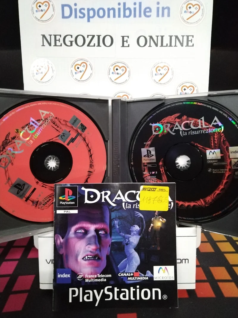 Dracula La Risurrezione PS1 (usato garantito)(versione italiana)