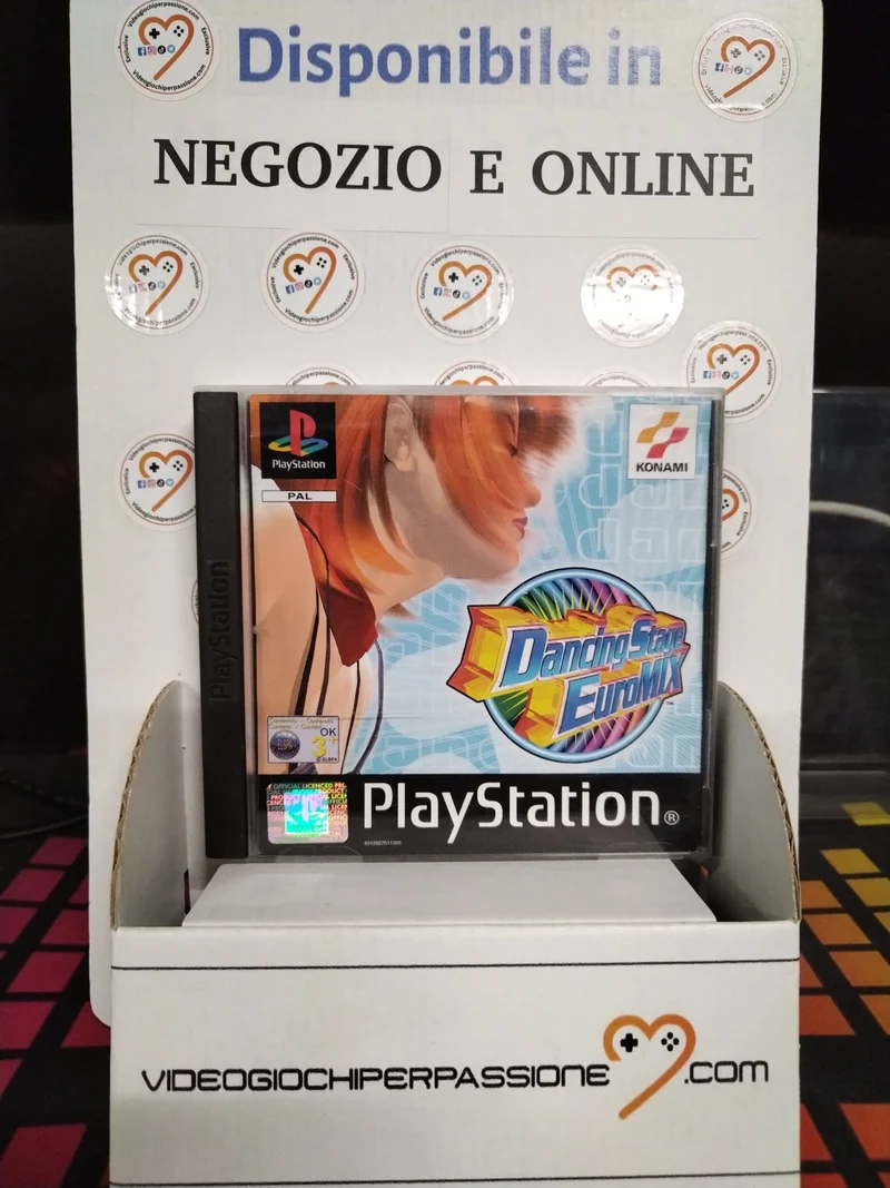 Dancing Stage Euromix Playstatio 1 (usato garantito)(versione italiana)