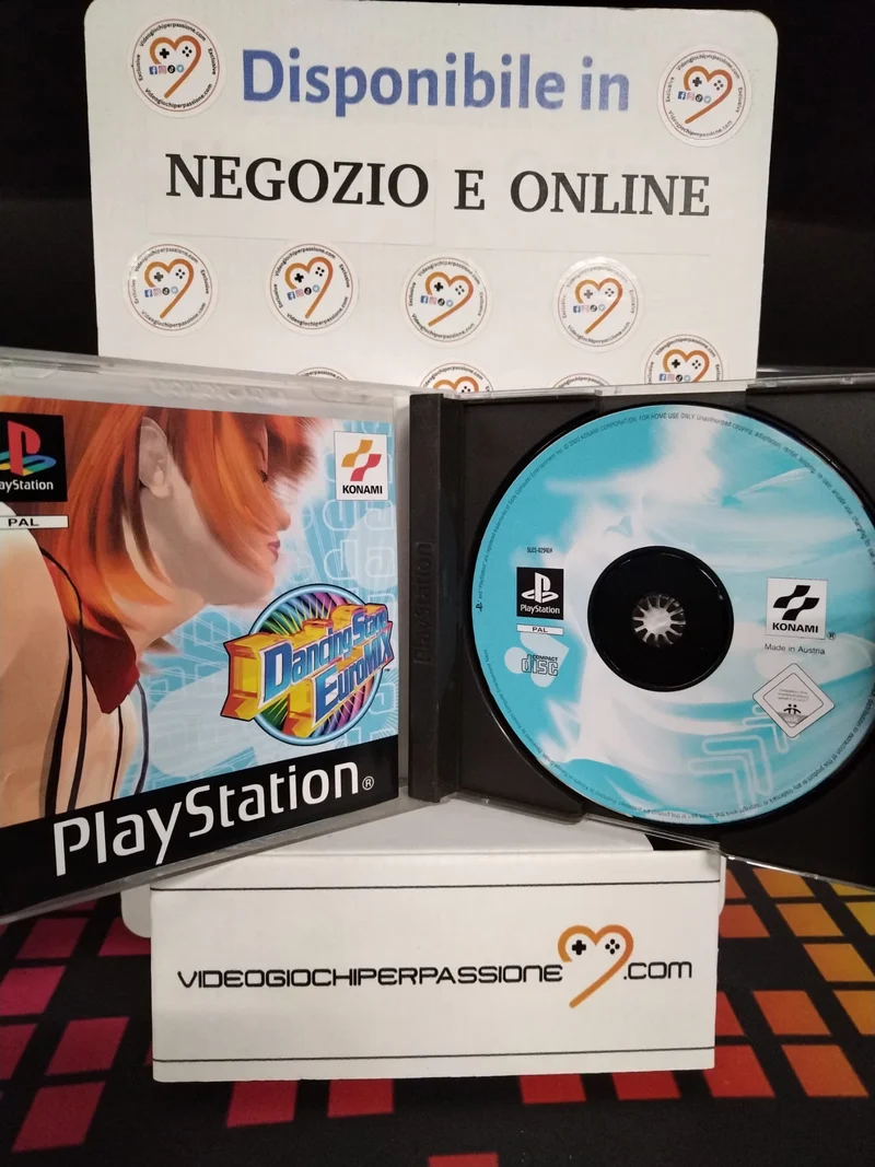 Dancing Stage Euromix Playstatio 1 (usato garantito)(versione italiana)