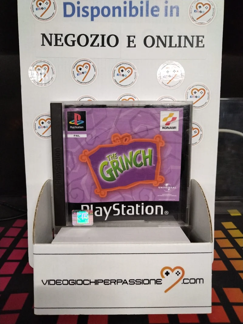 The Grinch Playstation 1 (usato garantito)(manca la copertina anteriore)
