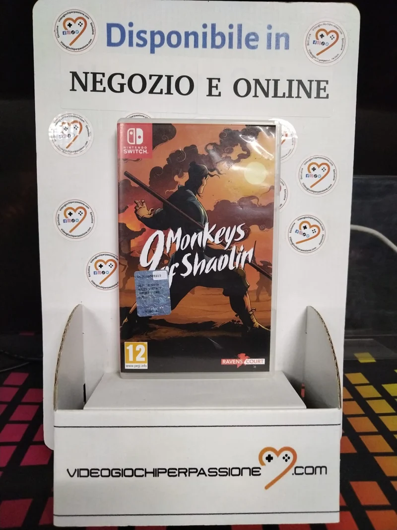 9 Monkeys of Shaolin Nintendo Switch (usato garantito)(versione ita. spa.)