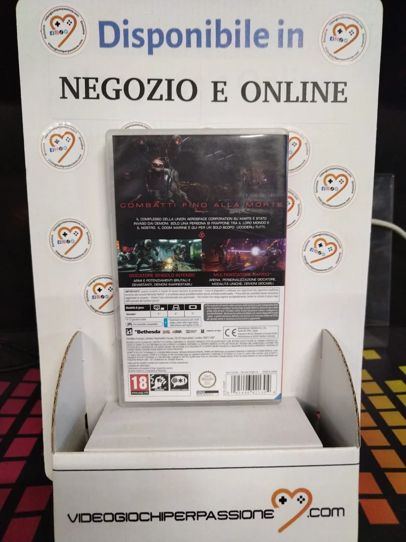 DOOM Nintendo Switch (usato garantito)(versione italiana)