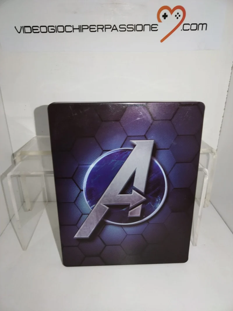 Steelbook MARVEL AVENGERS (NO GIOCO)- ps4- ps5- Xbox