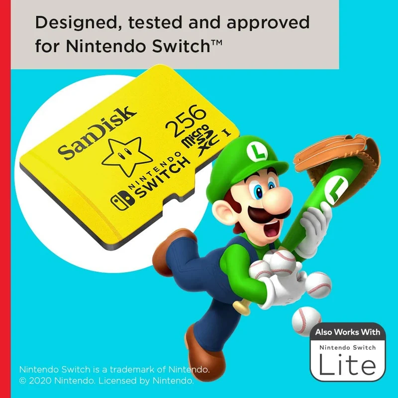 MICRO SDXC 256 GB. PER NINTENDO SWITCH-SWITCH LITE
