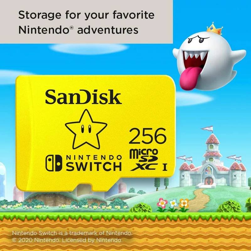 MICRO SDXC 256 GB. PER NINTENDO SWITCH-SWITCH LITE