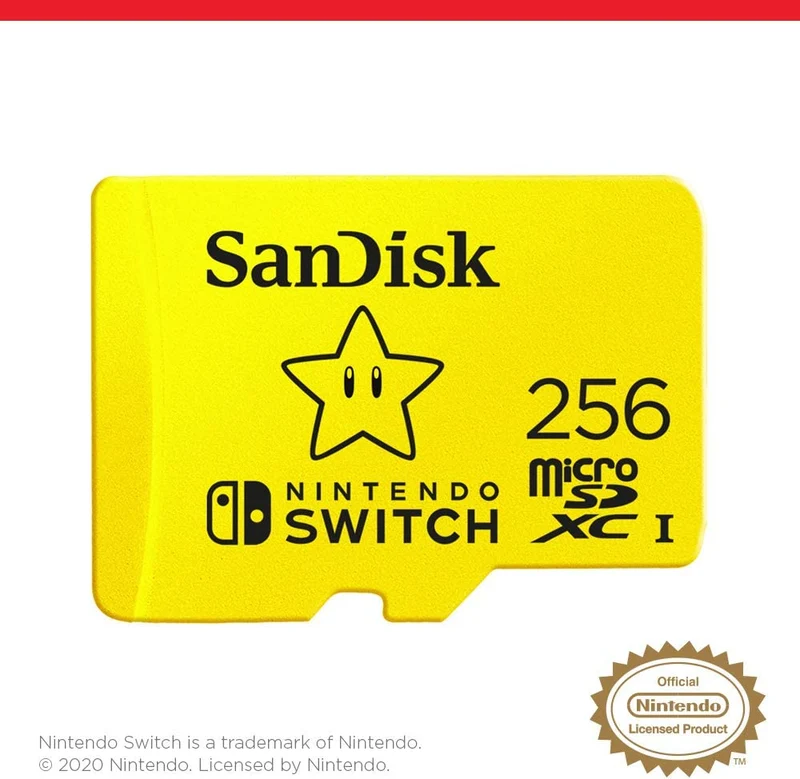 MICRO SDXC 256 GB. PER NINTENDO SWITCH-SWITCH LITE