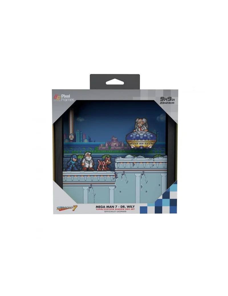 Pixel Frames Megaman 7 Dr Wily