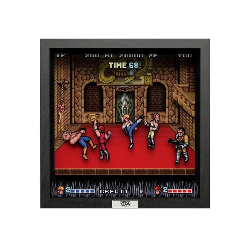 Pixel Frames Double Dragon