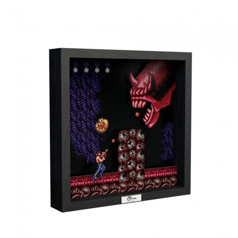 Pixel Frames Contra Dragon God Java