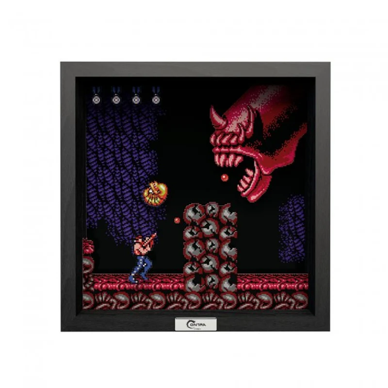 Pixel Frames Contra Dragon God Java