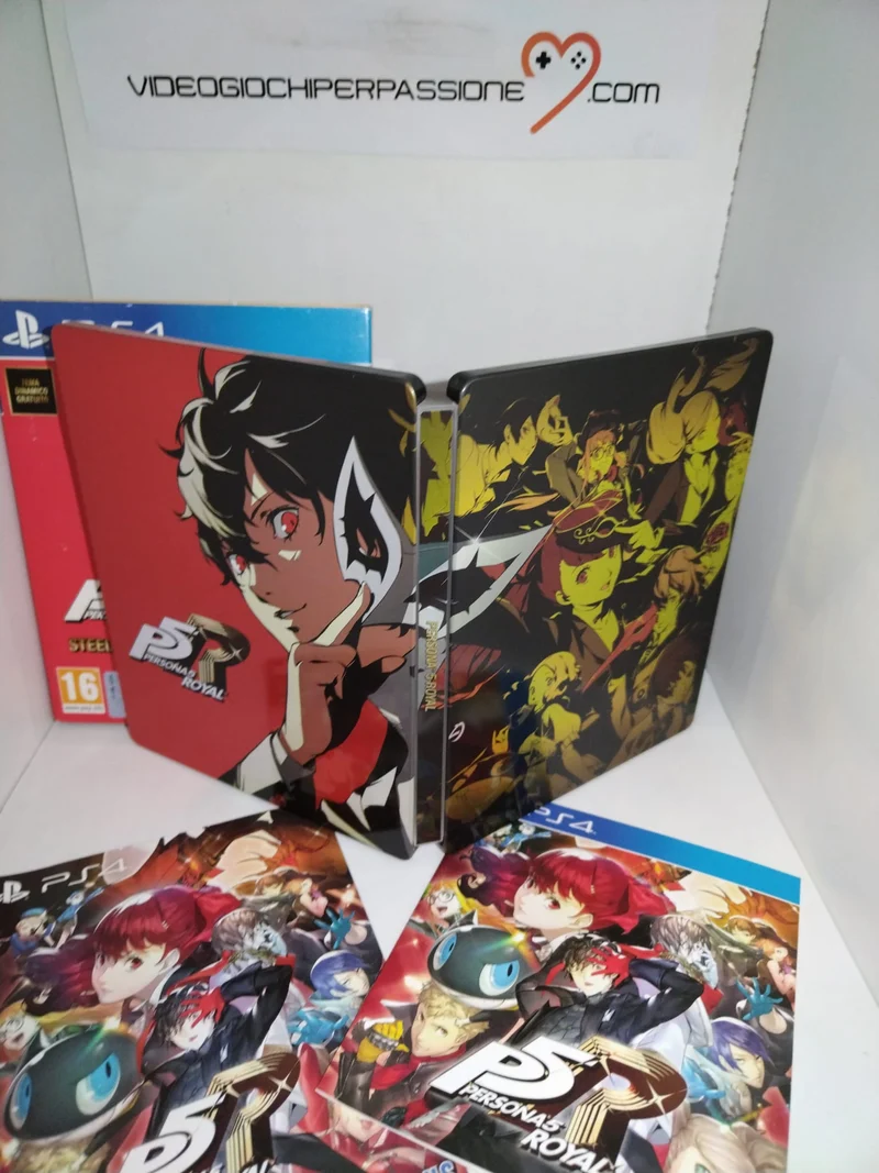 PERSONA 5 ROYAL STEELBOOK EDITION PS 4 EDIZIONE ITALIANA (usato garantito)