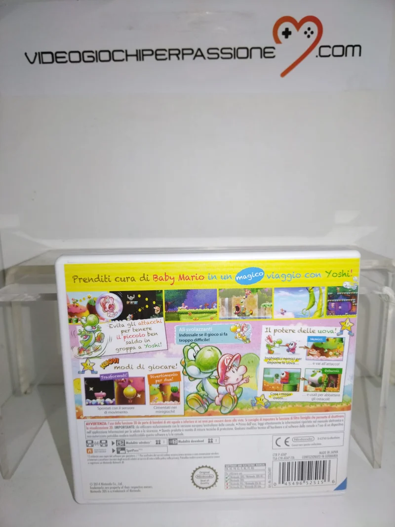 YOSHI'S NEW ISLAND NINTENDO 3DS (usato garantito)(versione italiana)