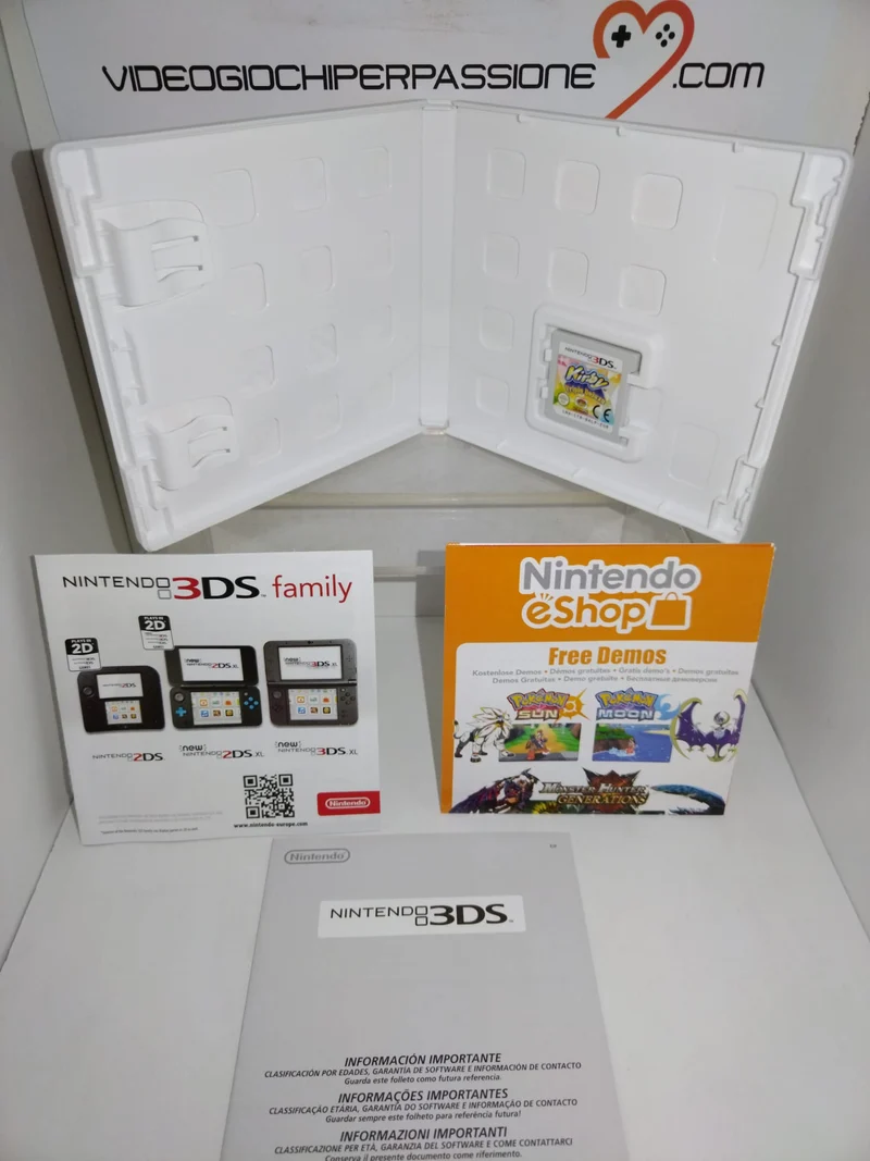 KIRBY TRIPLE DELUXE NINTENDO 3DS (usato garantito)(versione italiana)