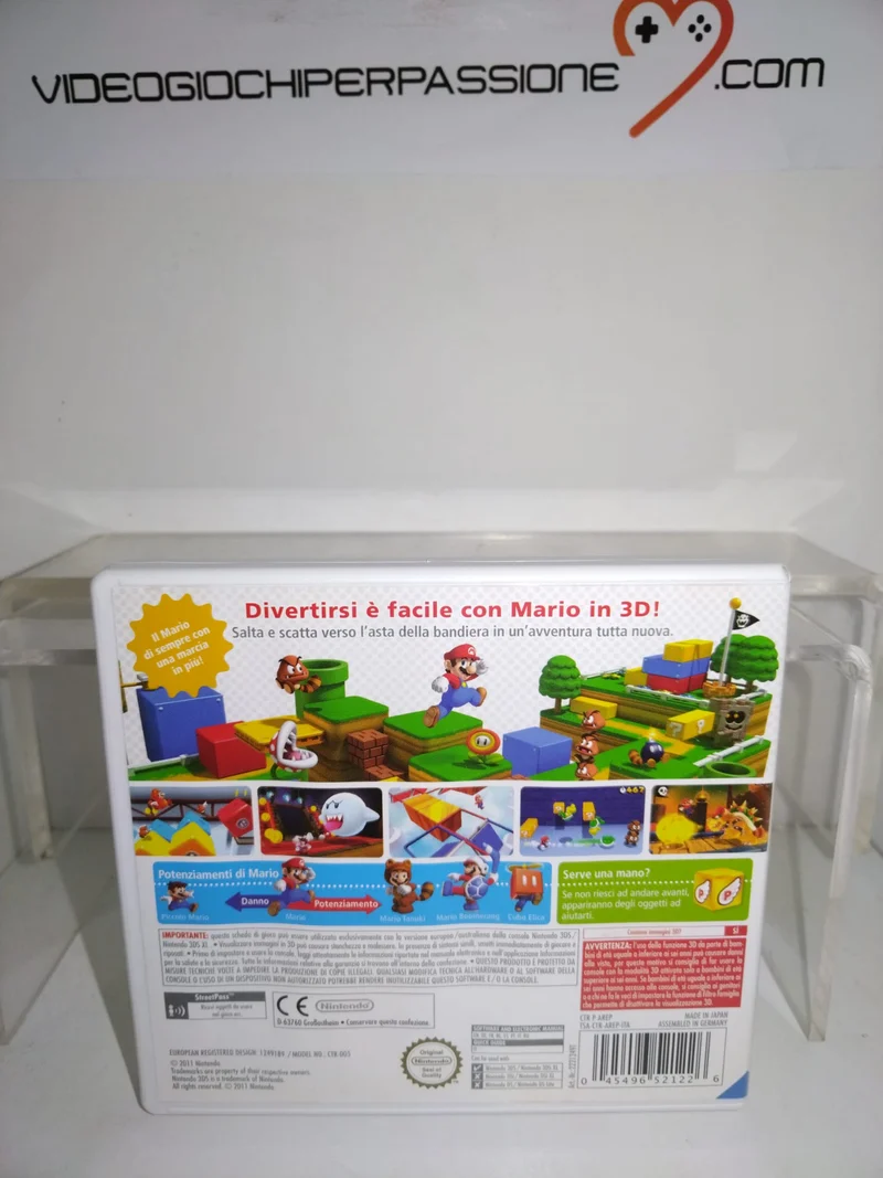 SUPER MARIO 3D LAND NINTENDO 3DS (usato garantito)(versione italiana)