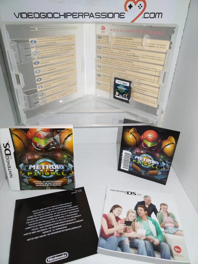 METROID PRIME PINBALL NINTENDO DS (usato garantito)(senza rumble paki)