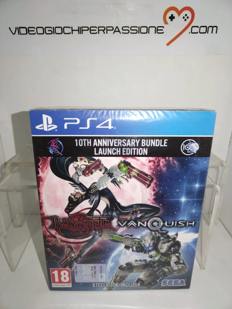 Bayonetta & Vanquish 10th Anniversary Bundle Playstation 4 - STEELBOOK INCLUSA (versione italiana)